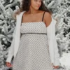 Rochie mini babydoll din șifon Rochie mini babydoll din șifon