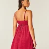 Rochie mini babydoll din șifon Rochie mini babydoll din șifon