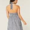 Rochie mini cu spatele deschis și bretele Rochie mini cu spatele deschis și bretele