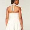 Rochie mini cu talie joasă și bretele Rochie mini cu talie joasă și bretele