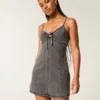 Rochie mini din denim Rochie mini din denim