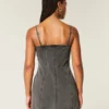 Rochie mini din denim Rochie mini din denim