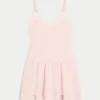 Rochie mini din tricot cu straturi Rochie mini din tricot cu straturi