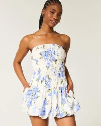 Rochie mini fără bretele