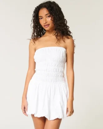 Rochie mini fără bretele