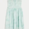 Rochie mini fără bretele, cu smocuri Rochie mini fără bretele, cu smocuri