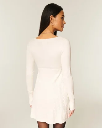 Rochie mini pulover Babydoll