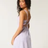 Rochie mini structurată din amestec de in Rochie mini structurată din amestec de in