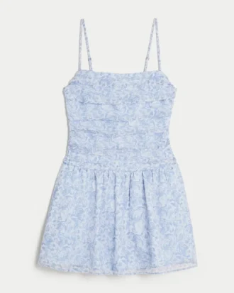 Rochie scurtă din șifon