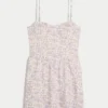 Rochie tip fustă-pantalon din amestec de in, cu spate deschis Rochie tip fustă-pantalon din amestec de in, cu spate deschis