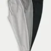 Set de 3 pantaloni jogging relaxați din fleece Set de 3 pantaloni jogging relaxați din fleece