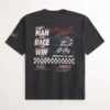 Set tricou cu imprimeu Dale Earnhardt NASCAR și pantaloni de pijama din flanel Set tricou cu imprimeu Dale Earnhardt NASCAR și pantaloni de pijama din flanel