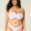 Slip bikini cu talie înaltă