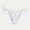 Slip bikini îndrăzneț cu șnur lateral reversibil
