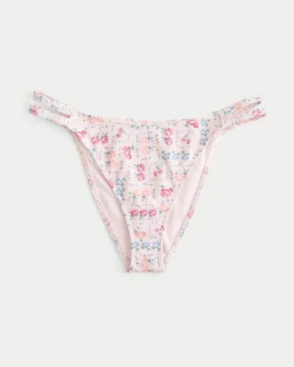 Slip de bikini cu bretele duble