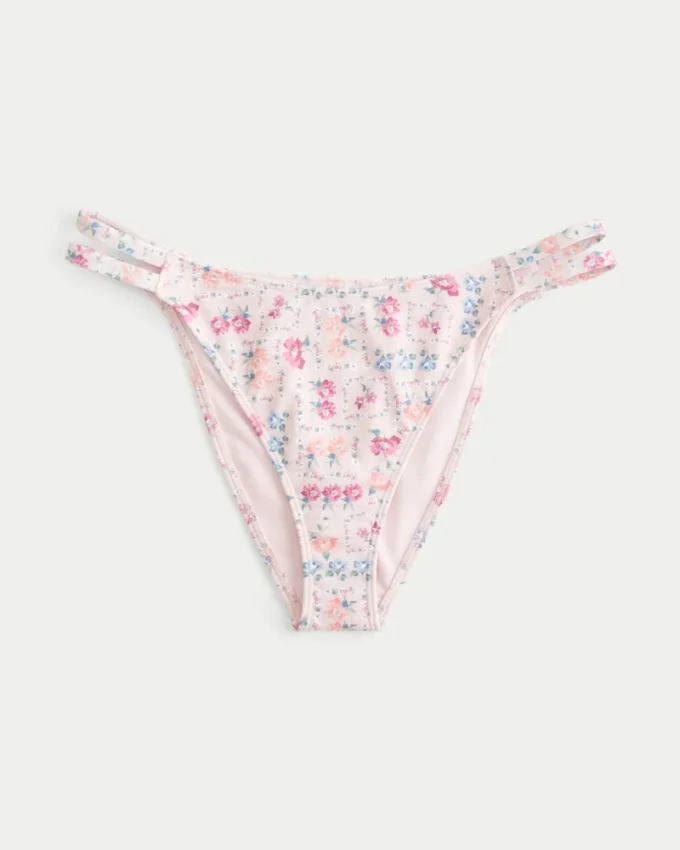 Slip de bikini cu bretele duble