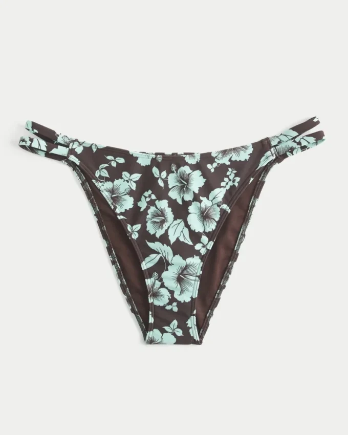 Slip de bikini cu bretele duble