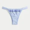 Slip de bikini cu bretele laterale și croi înalt