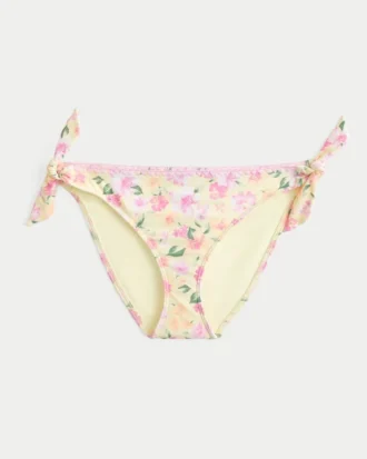 Slip de bikini cu cusături laterale