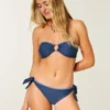 Slip de bikini cu legături laterale cusute