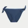 Slip de bikini cu legături laterale cusute