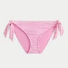 Slip de bikini cu legături laterale cusute