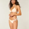 Slip de bikini cu șnur lateral