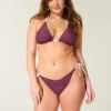Slip de bikini cu șnur lateral