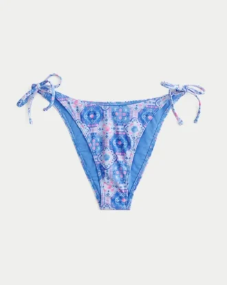 Slip de bikini cu șnur lateral