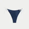 Slip de bikini cu șnururi laterale