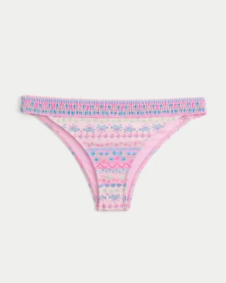 Slip de bikini cu talie înaltă și croi cheekiest