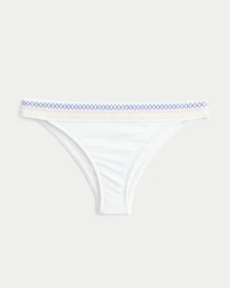 Slip de bikini cu talie înaltă și croi cheekiest