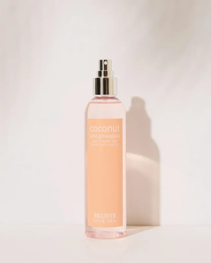 Spray pentru păr și corp cu aromă de cocos și ananas