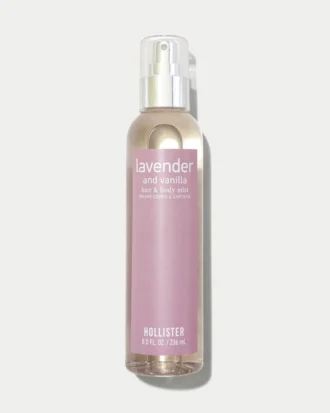 Spray pentru păr și corp cu lavandă și vanilie