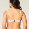 Sutien bikini cu balene și decolteu adânc