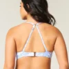 Sutien bikini cu balene și decolteu adânc