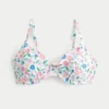 Sutien bikini cu balene și decolteu adânc