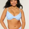Sutien bikini cu sârmă și decolteu adânc