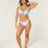 Sutien bikini cu sârmă și decolteu adânc