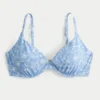 Sutien bikini cu sârmă și decolteu adânc