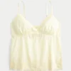 Top babydoll brodat strălucitor Top babydoll brodat strălucitor