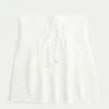 Top babydoll fără bretele, în stil croșetat Top babydoll fără bretele, în stil croșetat