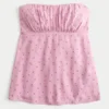 Top babydoll fără bretele, ușor de purtat Top babydoll fără bretele, ușor de purtat