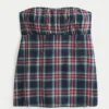 Top babydoll fără bretele, ușor de purtat Top babydoll fără bretele, ușor de purtat