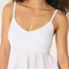 Top babydoll ușor, în stil croșetat Top babydoll ușor, în stil croșetat