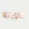 Top de bikini bandeau cu inel O Top de bikini bandeau cu inel O