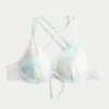 Top de bikini cu bretele și sârmă în spate Top de bikini cu bretele și sârmă în spate