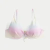 Top de bikini cu sârmă și strălucire Top de bikini cu sârmă și strălucire