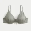Top de bikini cu sârmă și strălucire Top de bikini cu sârmă și strălucire