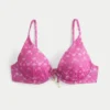 Top de bikini cu sârmă și strălucire Top de bikini cu sârmă și strălucire